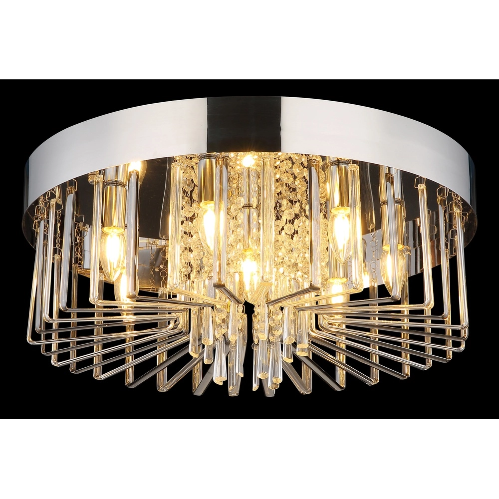 Plafondlamp Kirina design chroom Globo 9007371506286