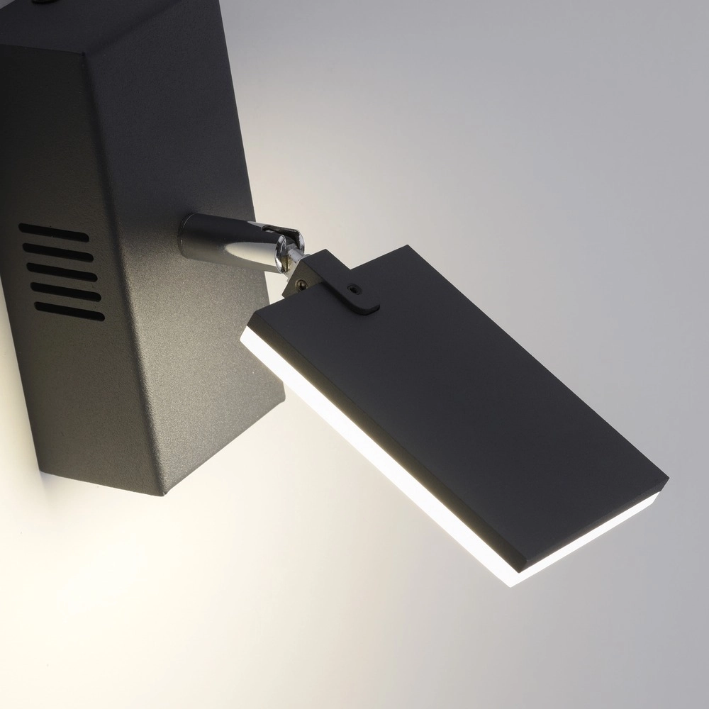 Led wandlamp Pure Mira schakelaar - black pearl Paul Neuhaus 4012248359426