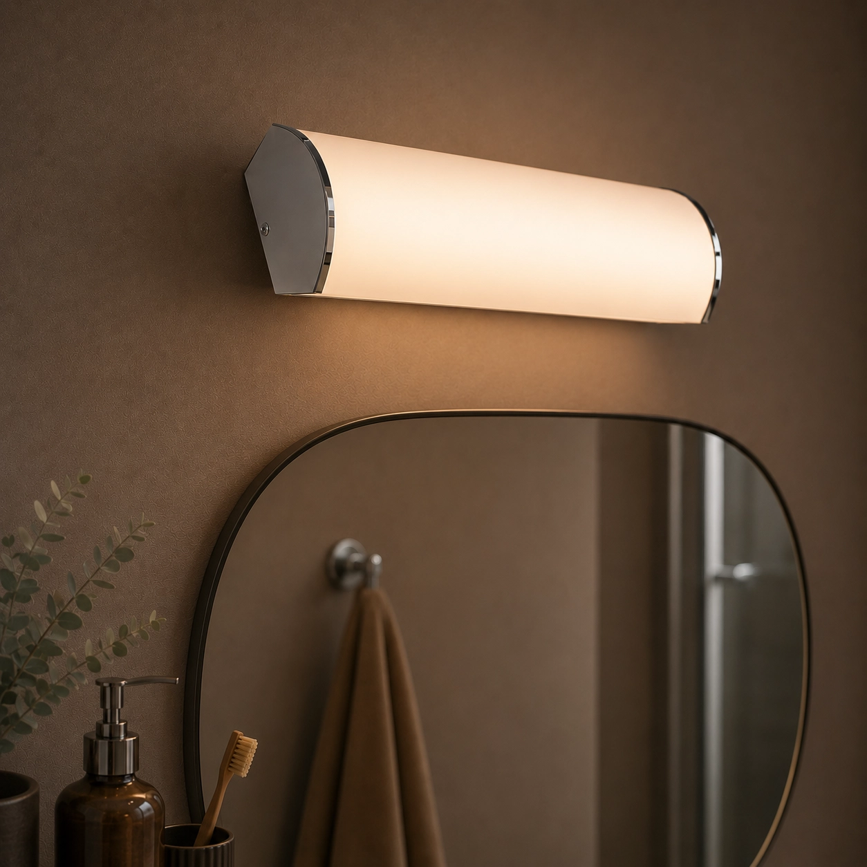 Wandlamp Bella chroom