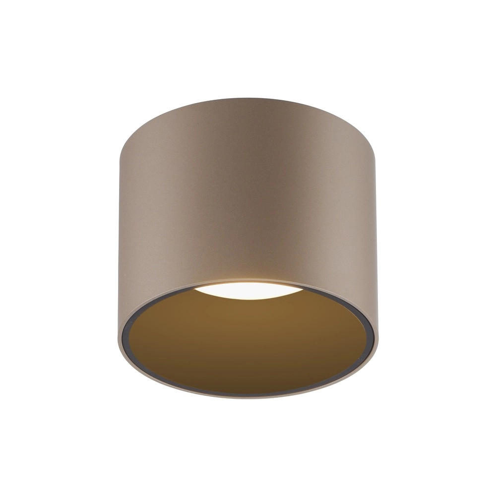 Plafond opbouwspot Pure Point Ø 11cm - bronce Paul Neuhaus 4012248395653