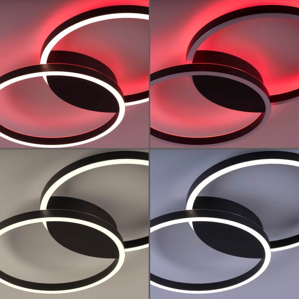 Design plafondlamp Q-Marko rond Paul Neuhaus 4012248366615