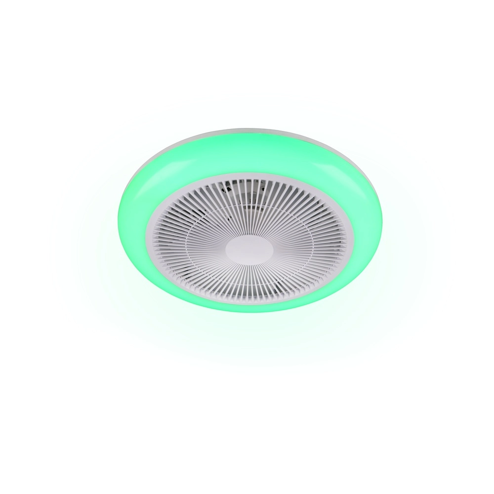 Design ventilator Holmsund wit Ø 46cm met RGB functie Trio 4017807688665