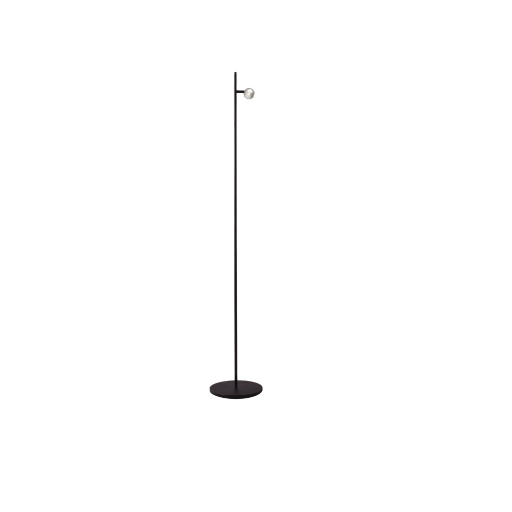 Vloerlamp Talana zwart met nikkel Masterlight 8718121359243
