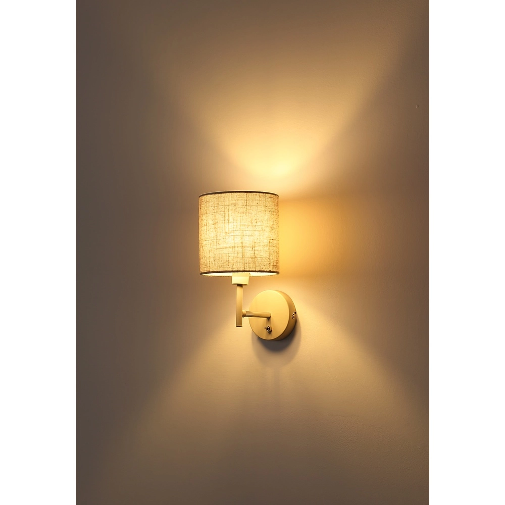 Wandlamp Deleon zand bruin Globo 9007371566907