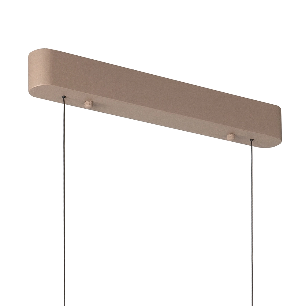 Design hanglamp Quinn zand bruin 118cm Highlight 8718379050794