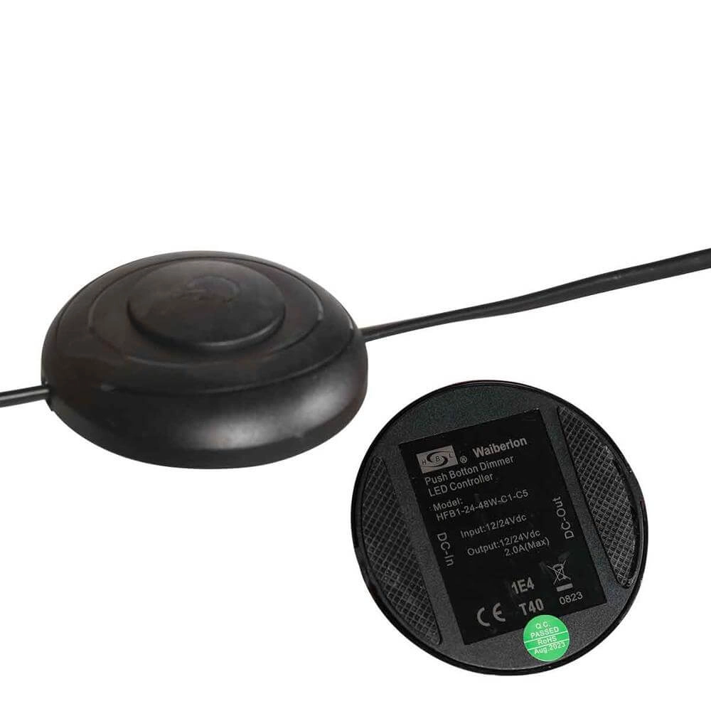 Design booglamp Ringlux zwart Steinhauer 8712746176551