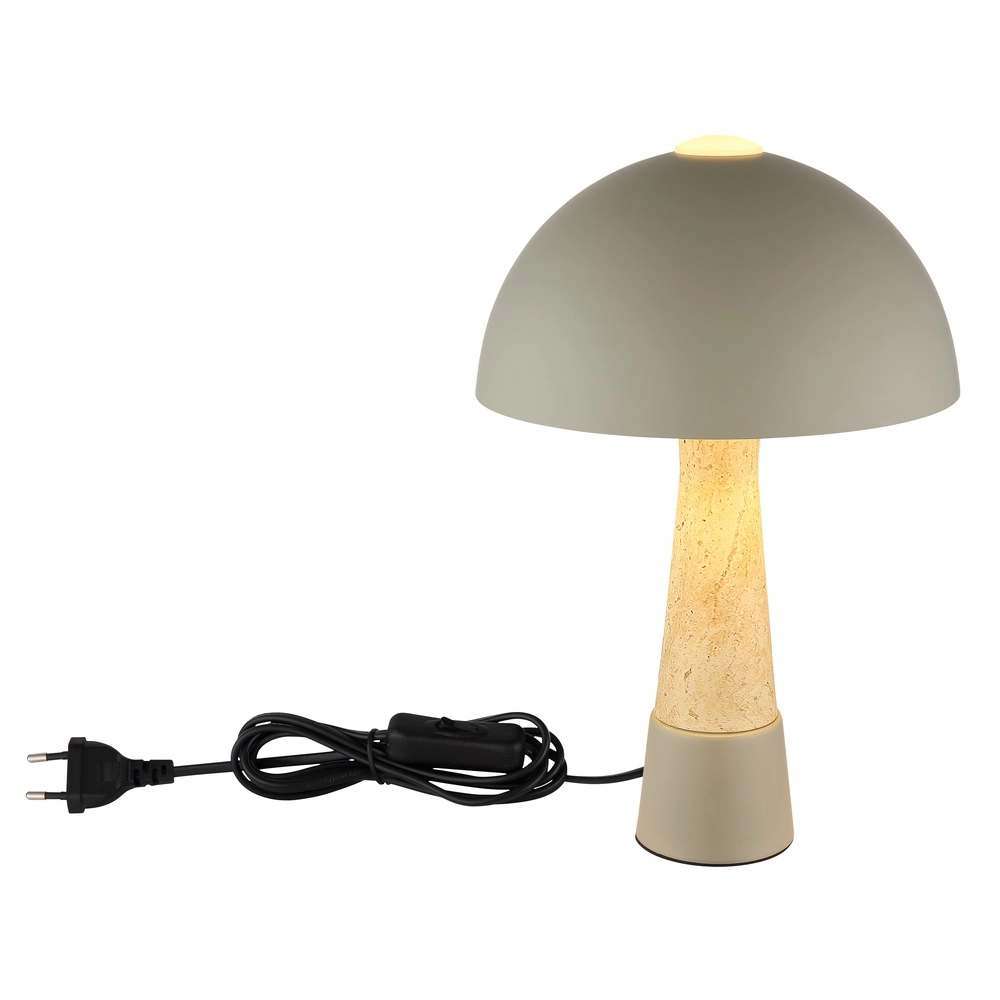 Unieke tafellamp Paulin grijs Globo 9007371572694
