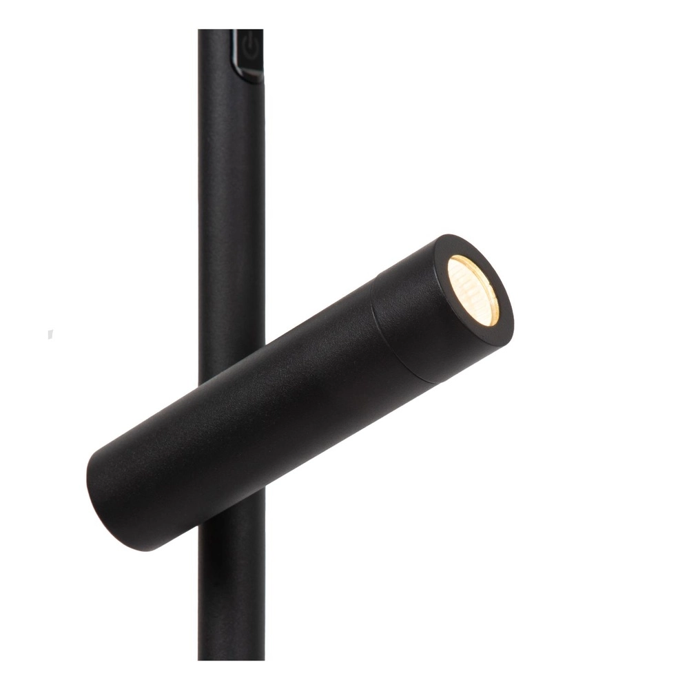Leeslamp Ortolan zwart Lucide 5411212032249