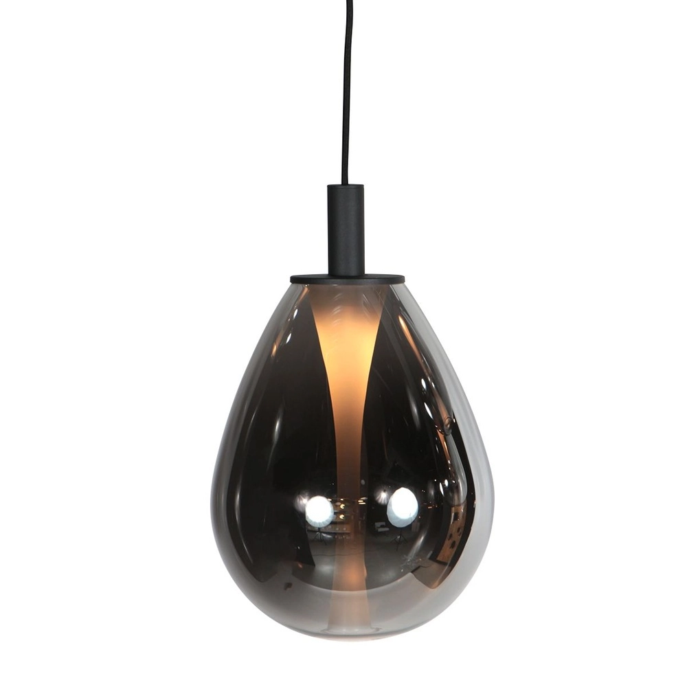 Hanglamp Glimsy 1-lichts zwart Ø 22cm Steinhauer 8712746177978