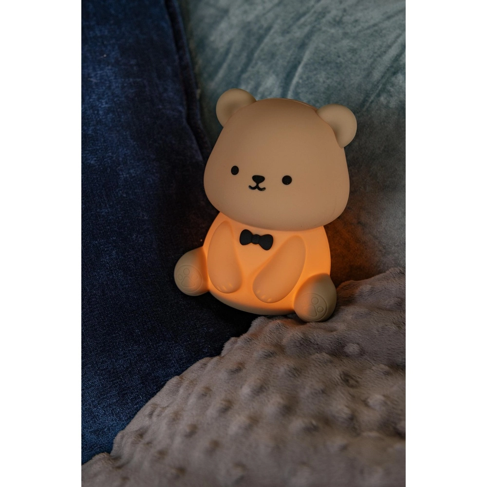 Kinderkamer nachtlampje Pincha Bear beertje Lucide 5411212541369
