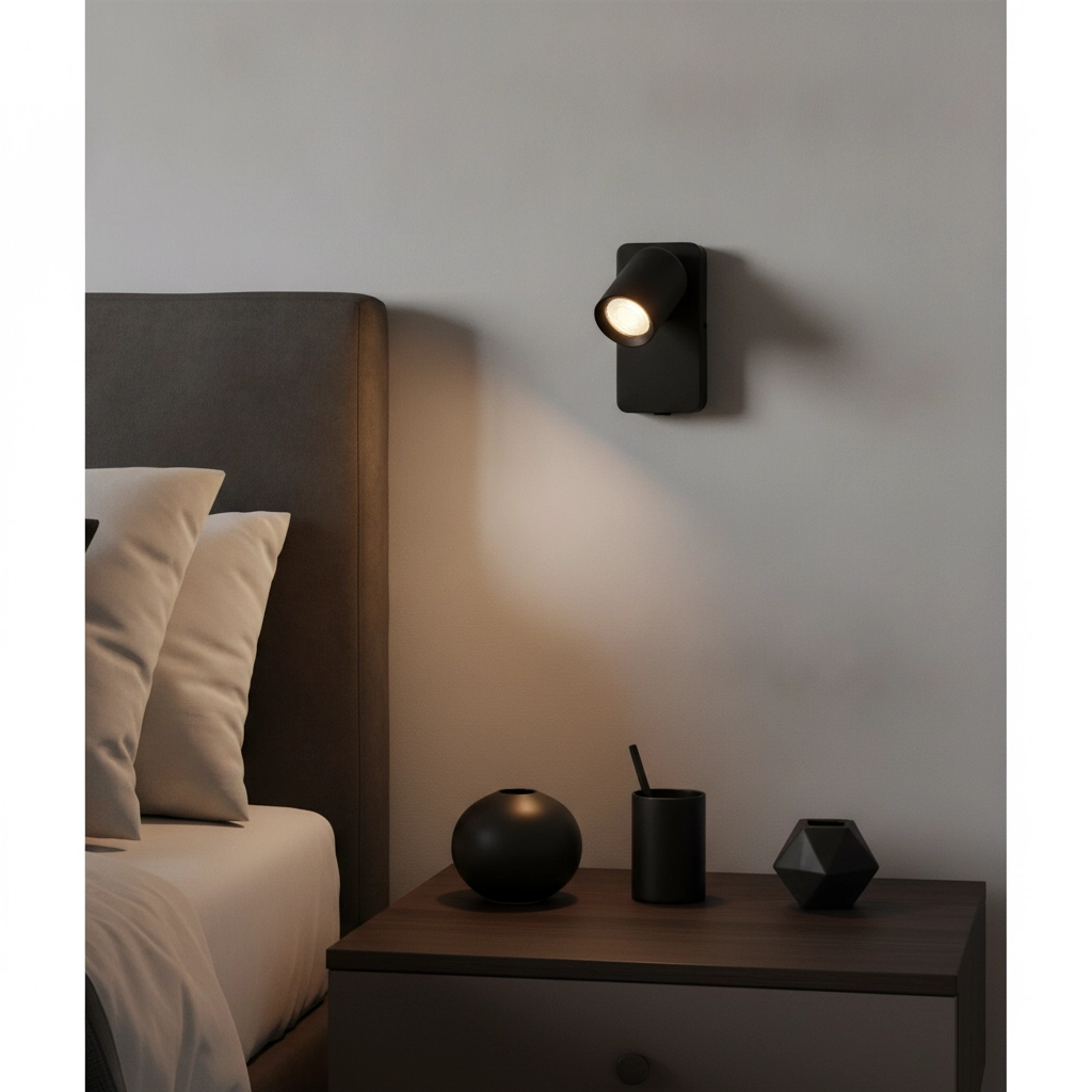 Wandspot Cosmina zwart