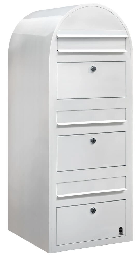 Brievenbus Trio 9016 Wit Brievenbus Trio 9016 Wit