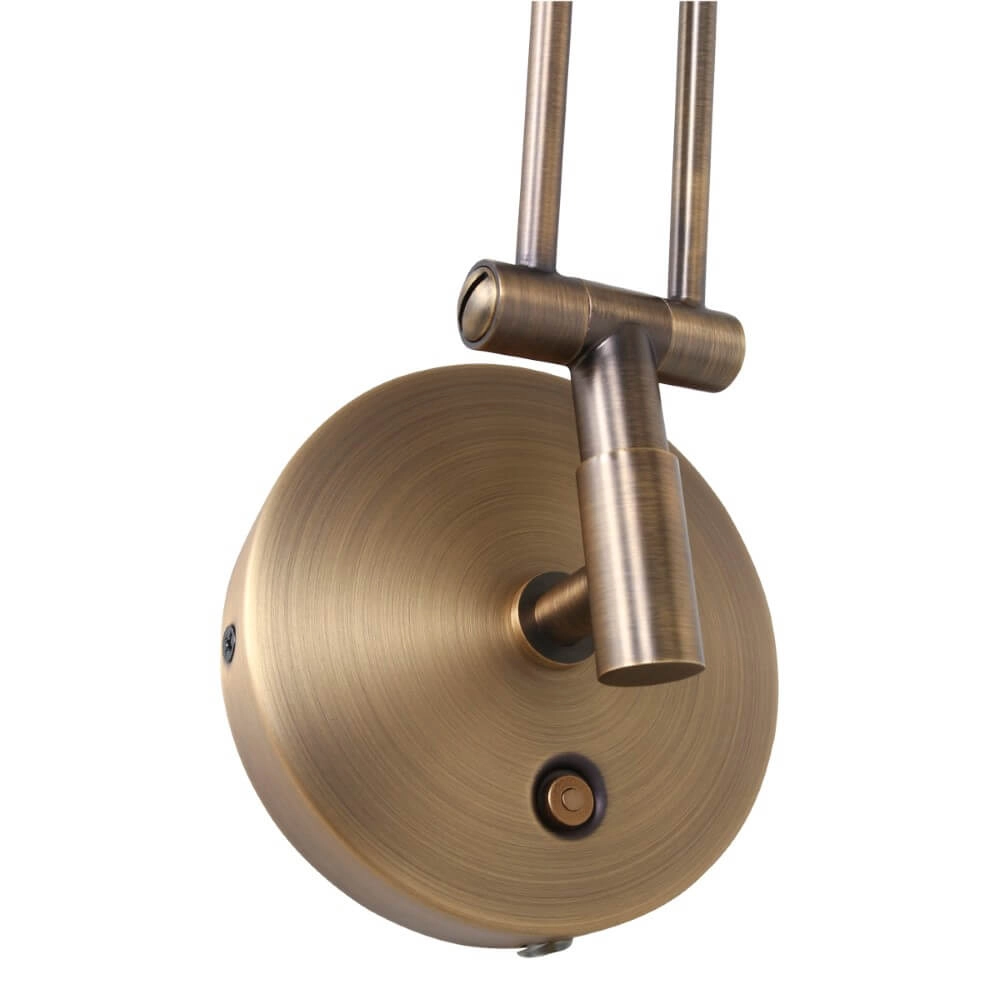 Metalen leeslamp Zodiac LED voor aan de wand Steinhauer 8712746127355