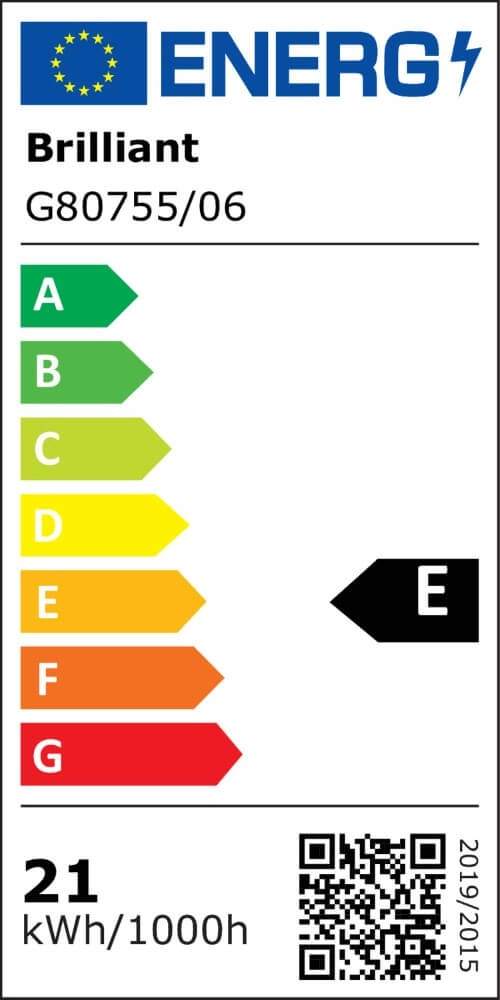 Zwarte plafondlamp Hinton zwart Brilliant 4004353442100
