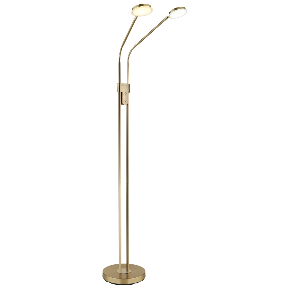 Leeslamp dubbel Silvio goud Globo 9007371589364