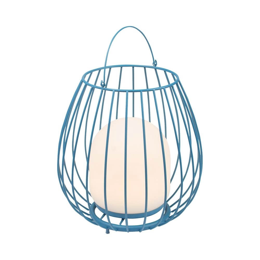 Oplaadbare tafellamp Jim To-Go blauw