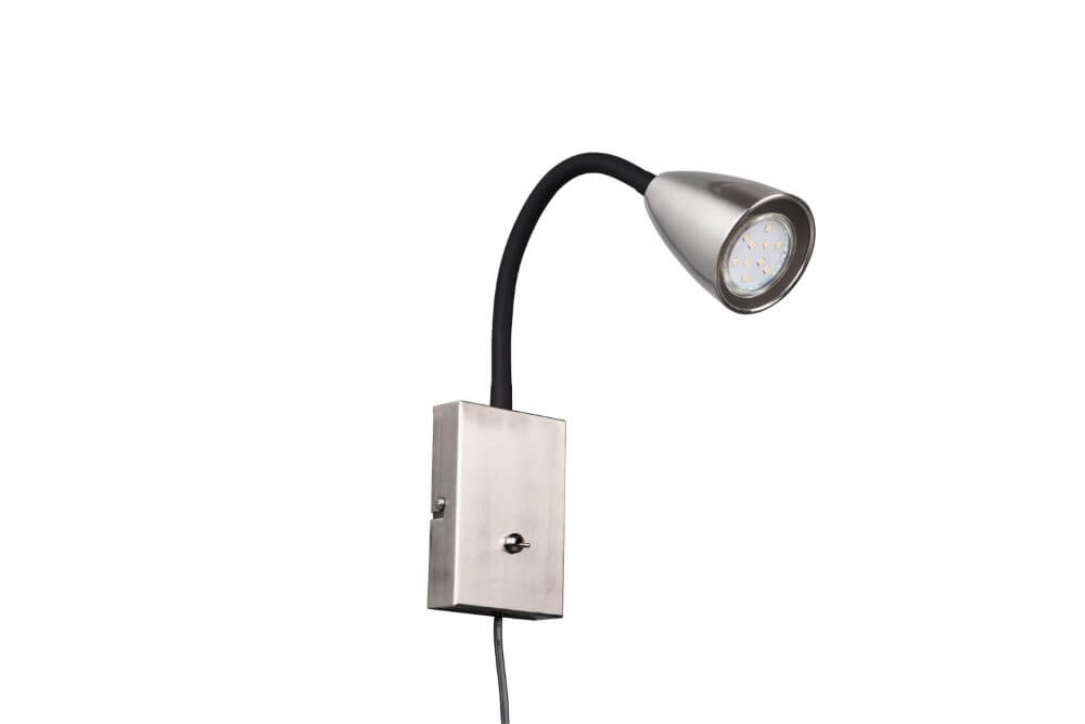 Flexibele leeslamp Wanda RVS Flexibele leeslamp Wanda RVS