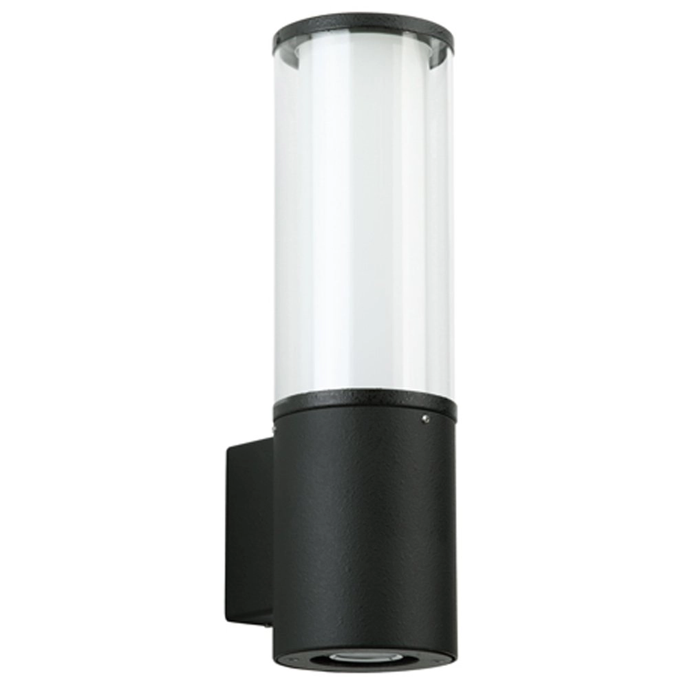 Buitenlamp met downlight Rod 39cm - zwart Buitenlamp met downlight Rod 39cm - zwart