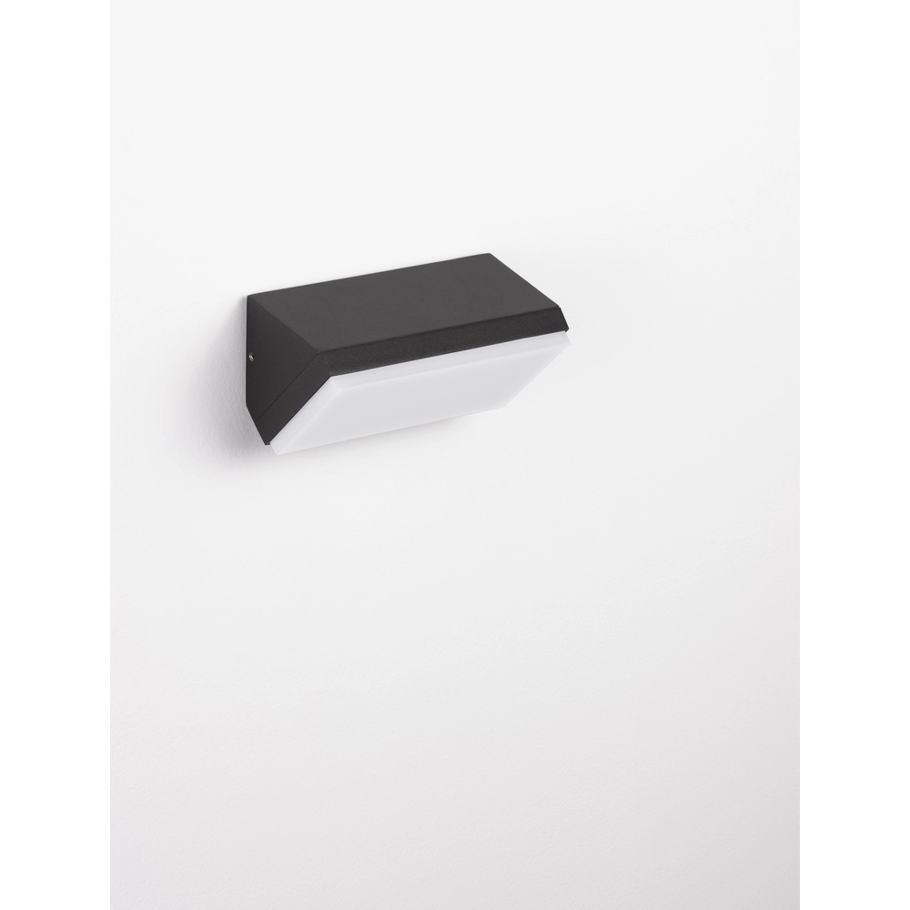 Wandlamp Zenon antraciet Lyora 5212017432766