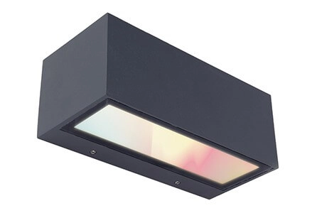 Wandlamp design Gemini antraciet Wandlamp design Gemini antraciet