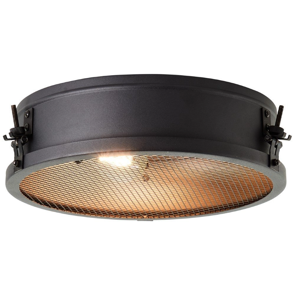 Industriële plafondlamp Zois Ø 34cm