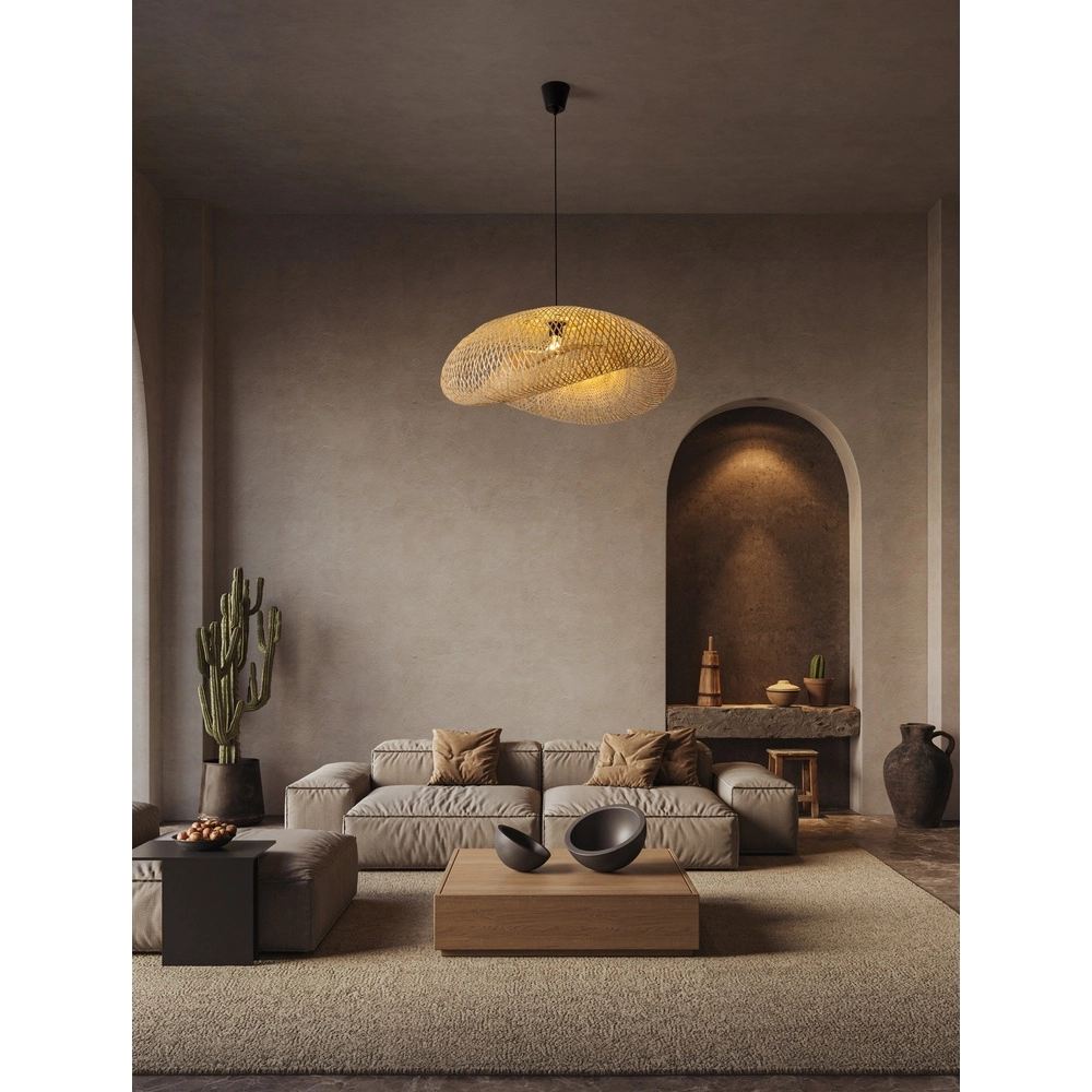 Bamboo pendant lamp Adaline 76cm Lyora 5212017465634