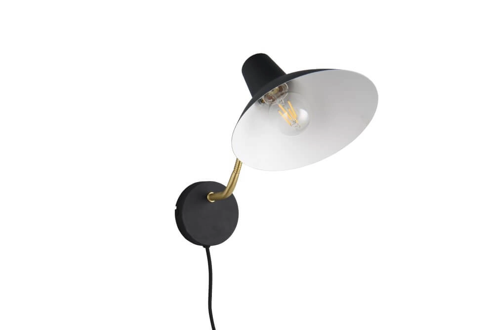 Lees wandlamp Traveller zwart Trio 4017807613759