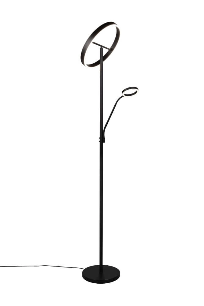 Design leeslamp Willis Zwart - 180cm Trio 4017807618112