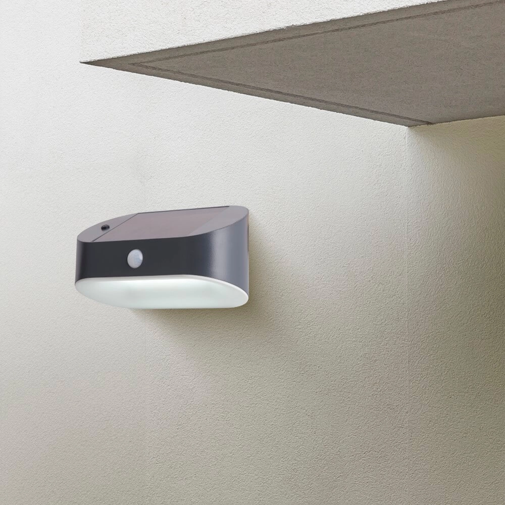 Antraciete wandlamp Solar design Searchlight 5053423241456