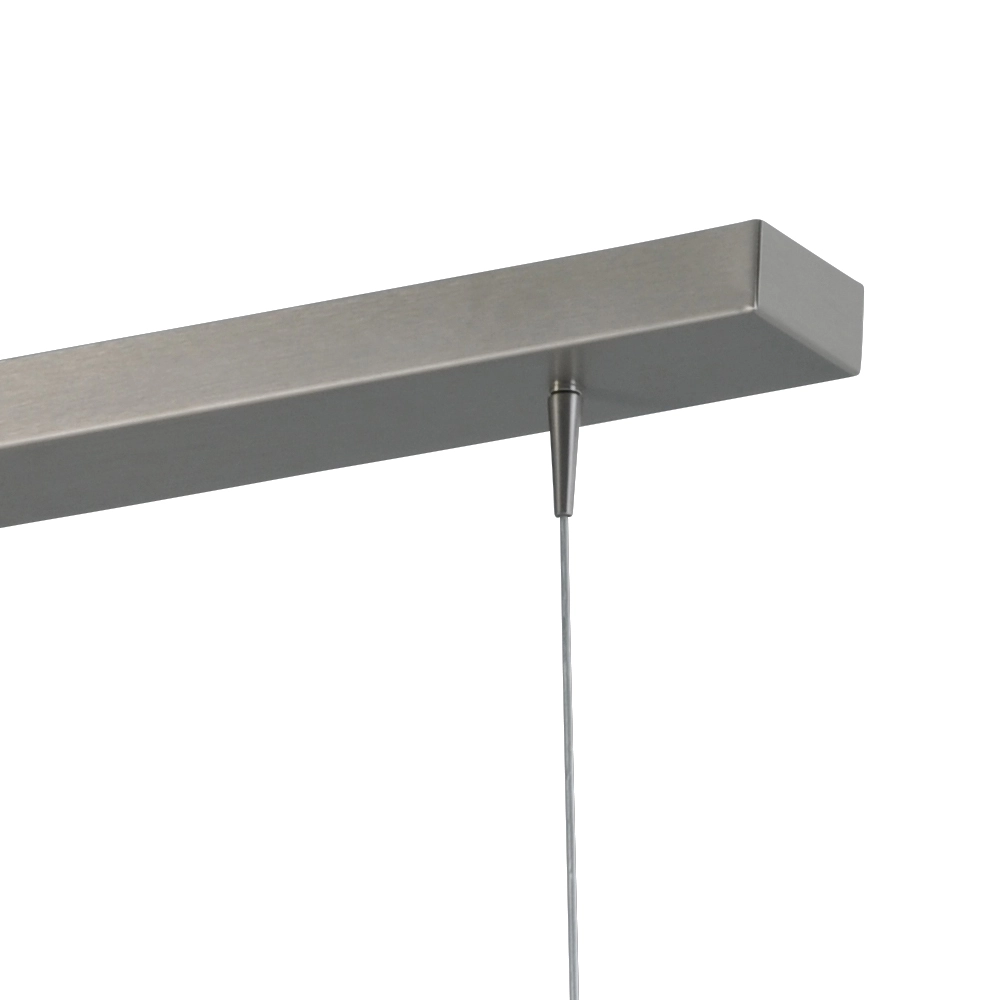 4-lichts hanglamp Scala 130cm nikkel Ø 20cm Masterlight 8718121334905