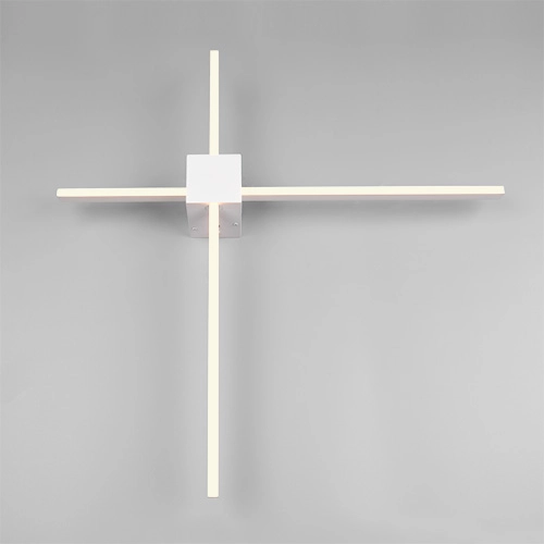 Moderne wandlamp Cassino wit 67,5cm Trio 4017807683240