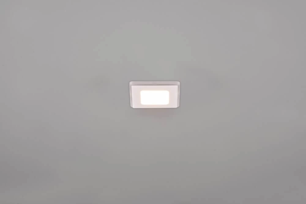 Vierkante spot Nimbus design wit Trio 4017807574449