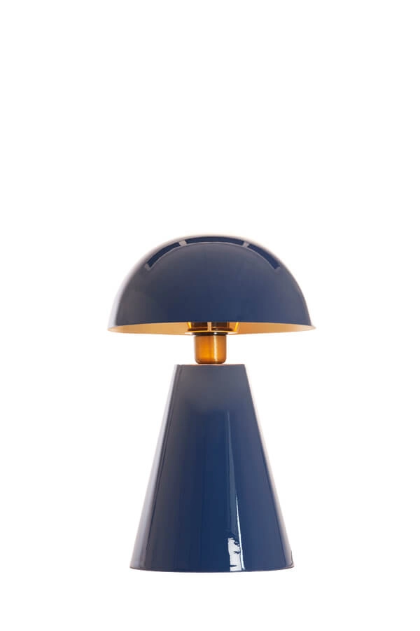 Design tafellamp Surrina blauw Ø 26cm Light & Living 8717807743536