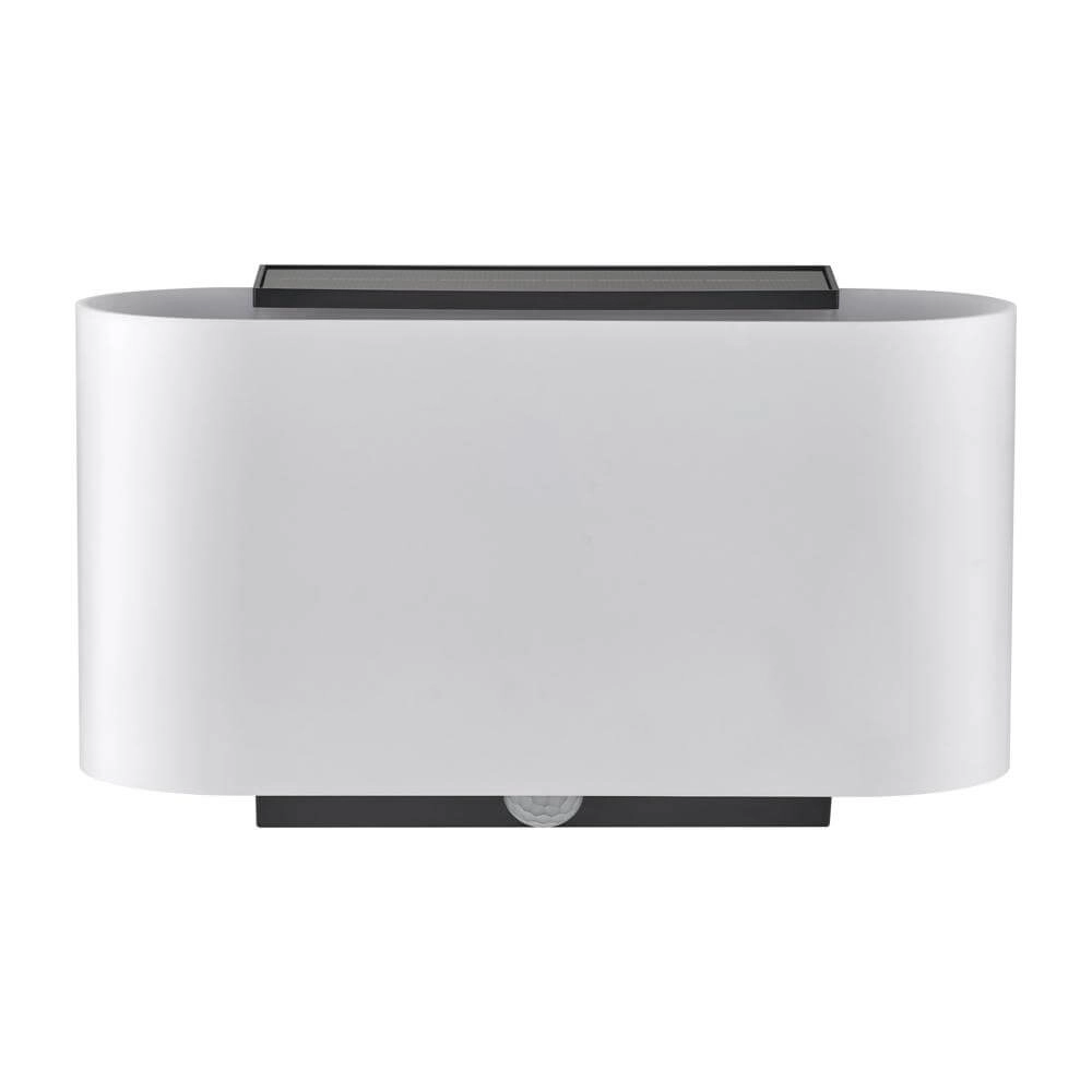 Solar wandlamp Piola zwart met wit Nordlux 5704924017537