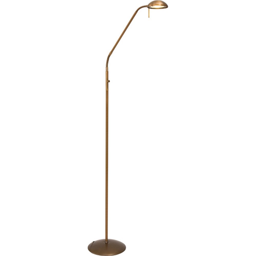 Vloerlamp Mexlite 180cm - 2700K bronsbruin