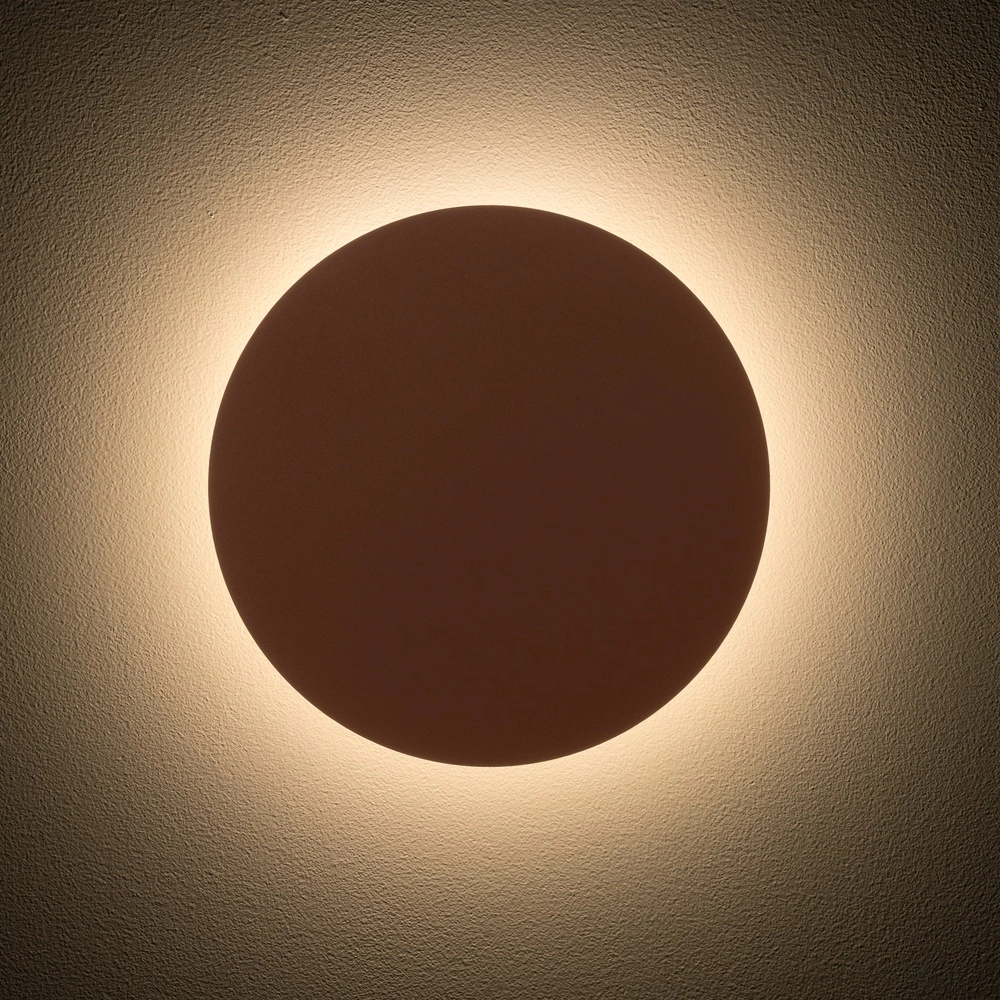Design wandlamp Ring terracotta Ø 25cm Lyora 5903139126588