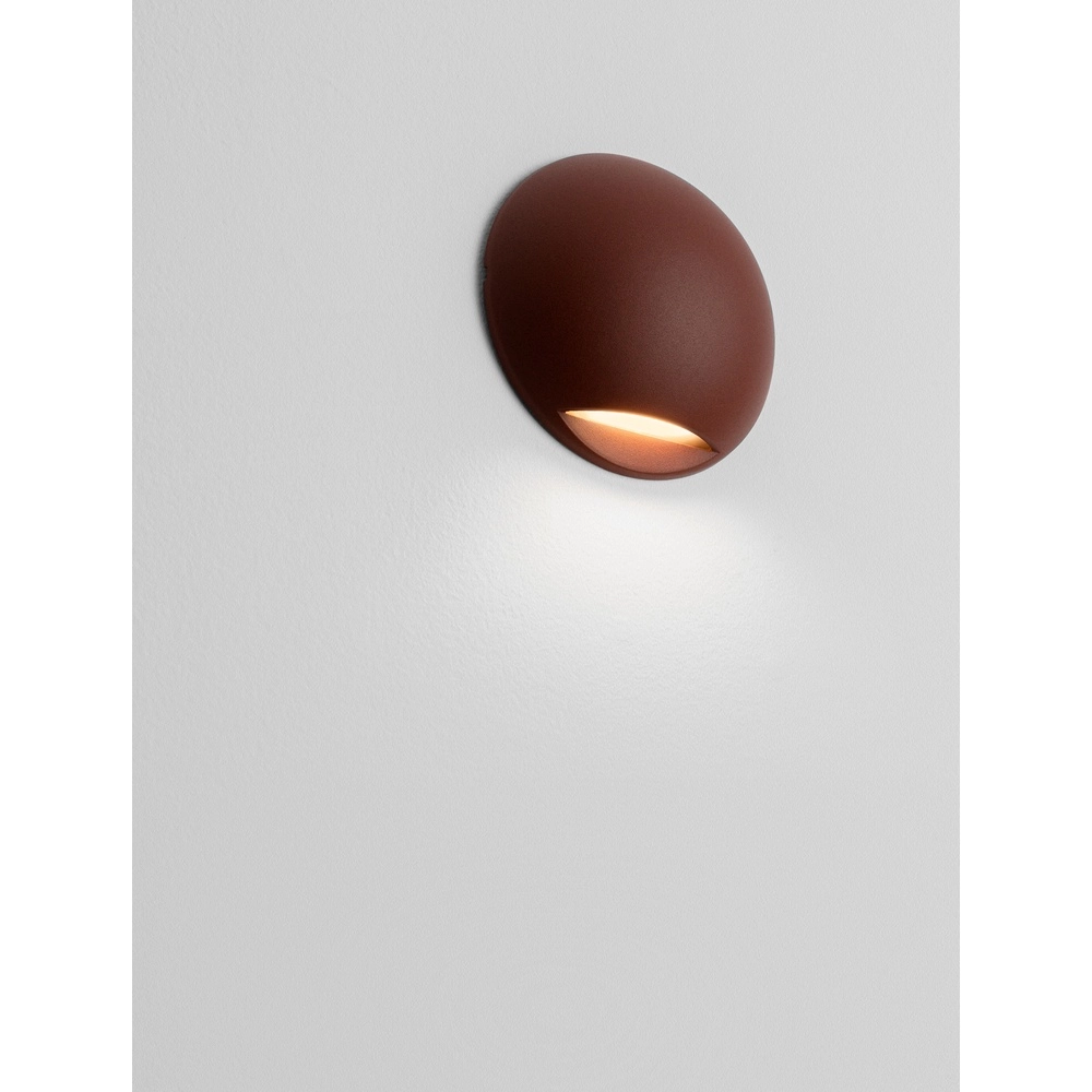 Wandlamp Passo enkel roestbruin Lyora 5212017478641