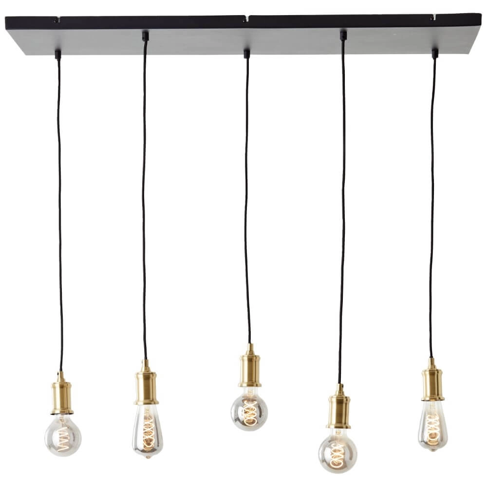 Hanglamp Darcia met 5 pendels Brilliant 4004353411694