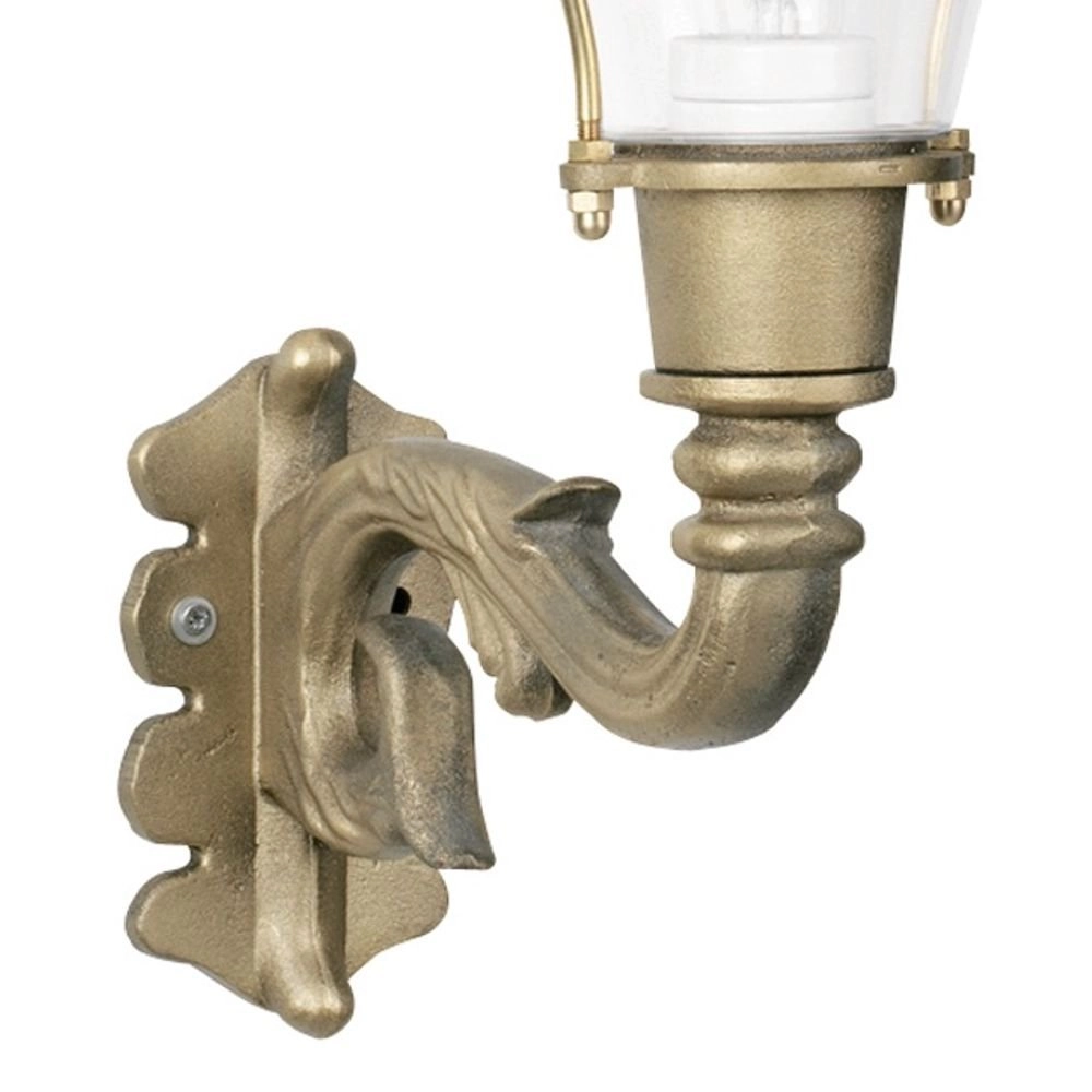 Bronzen, nostalgische wandlamp Ravensburg KS Verlichting 8714732724104