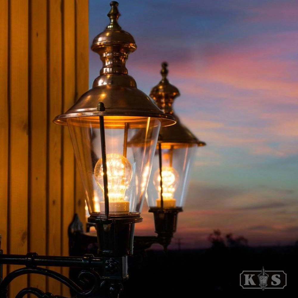 Wandlamp nostalgie Edam zwart KS Verlichting 8714732120449