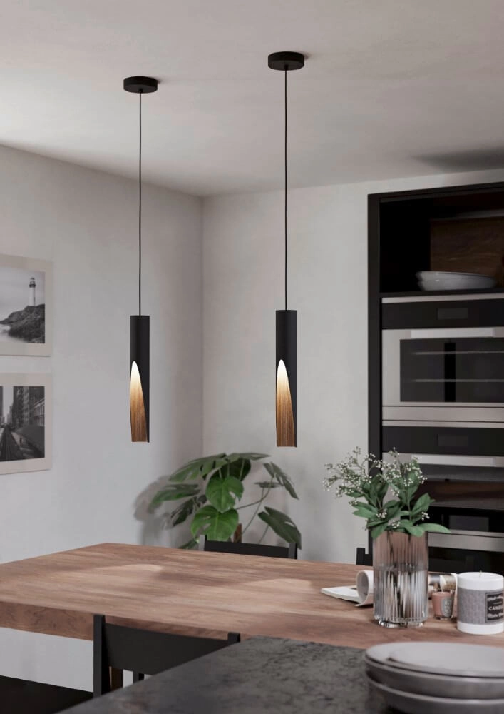 Cilinder hanglamp Barbotto Ø 6cm Eglo 9008606327966