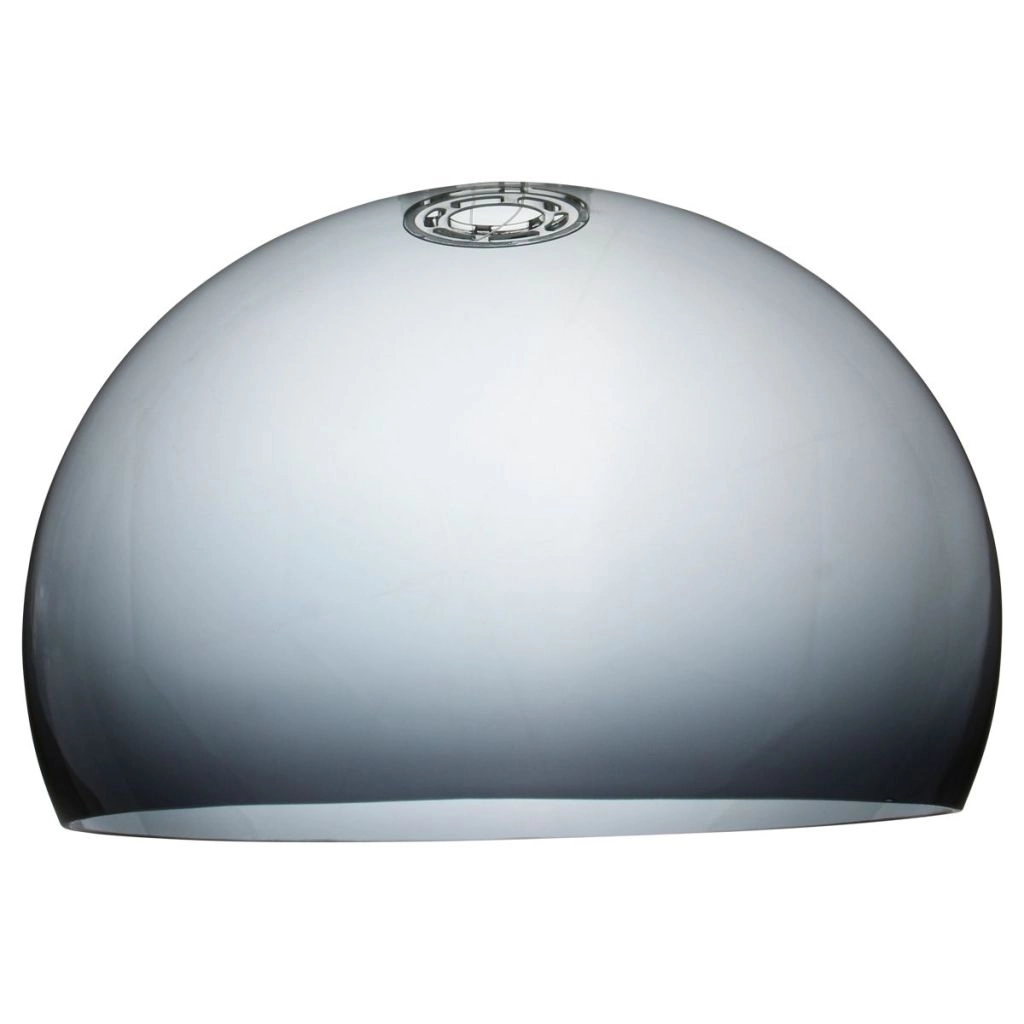 Zwarte booglamp Curve met smoke glas Steinhauer 8712746190595