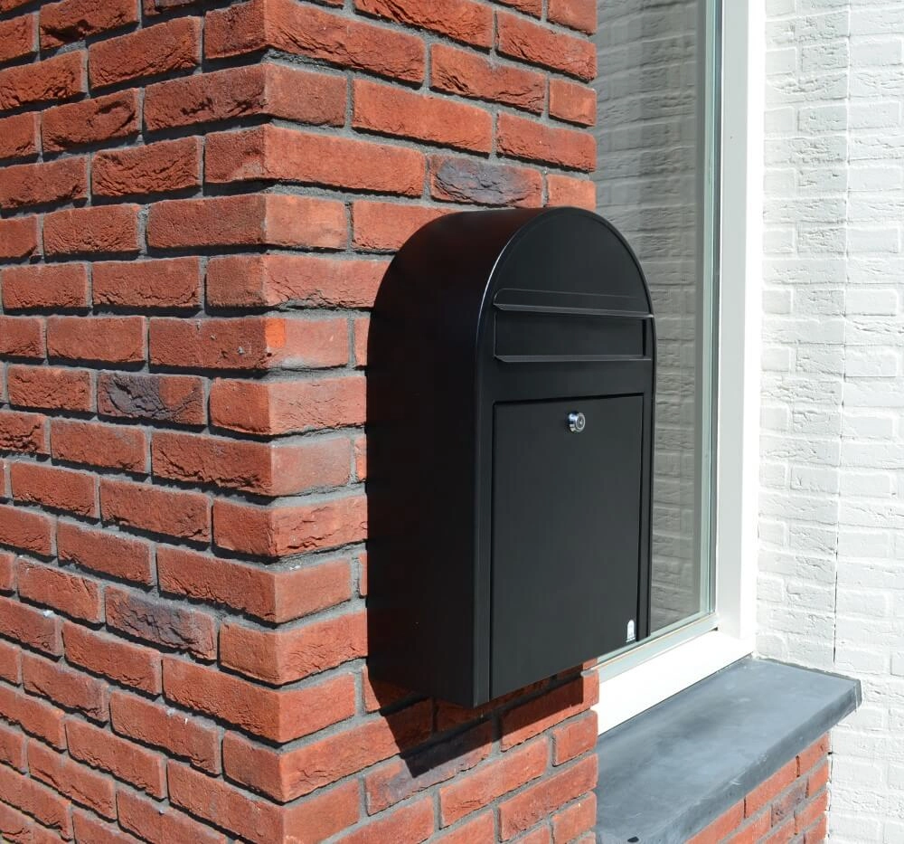 Brievenbus Classic S st9005 Struktuurzwart Bobi 6417237039323