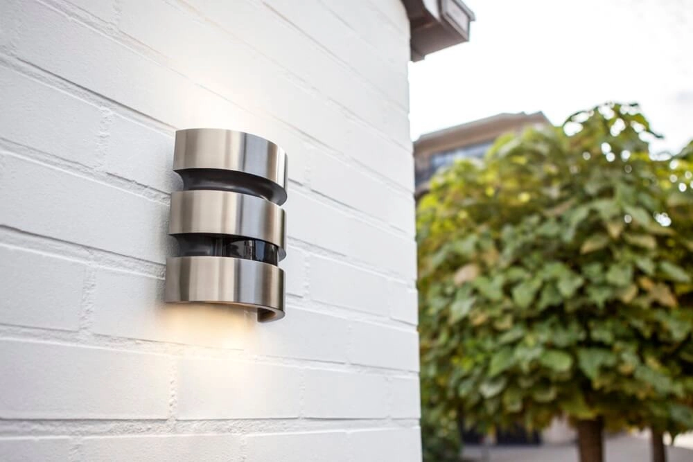 RVS wandlamp Maya rond uniek design Lutec 6939412049052