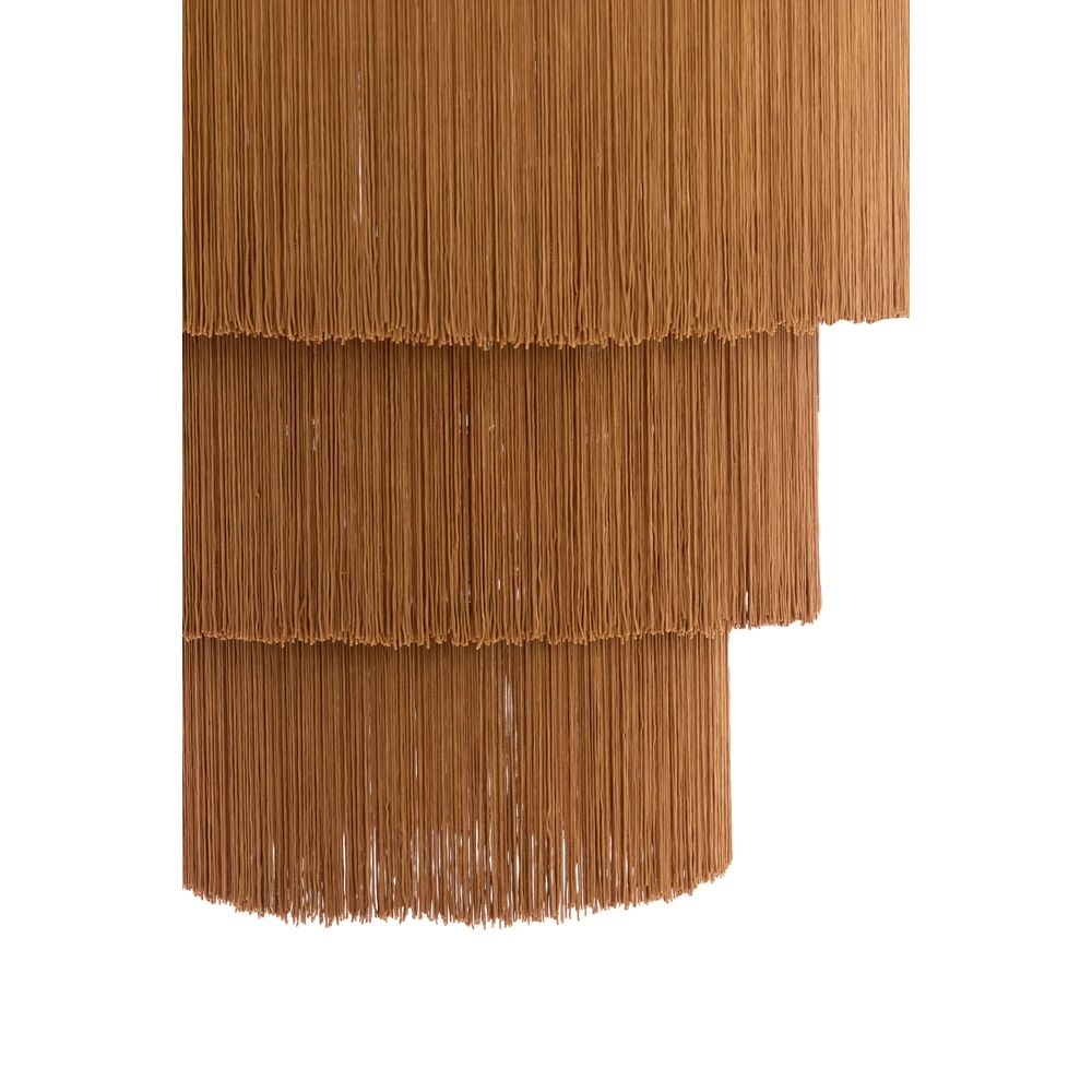 Touwtjes hanglamp Malaika Ø 45cm - bruin Light & Living 8717807810481