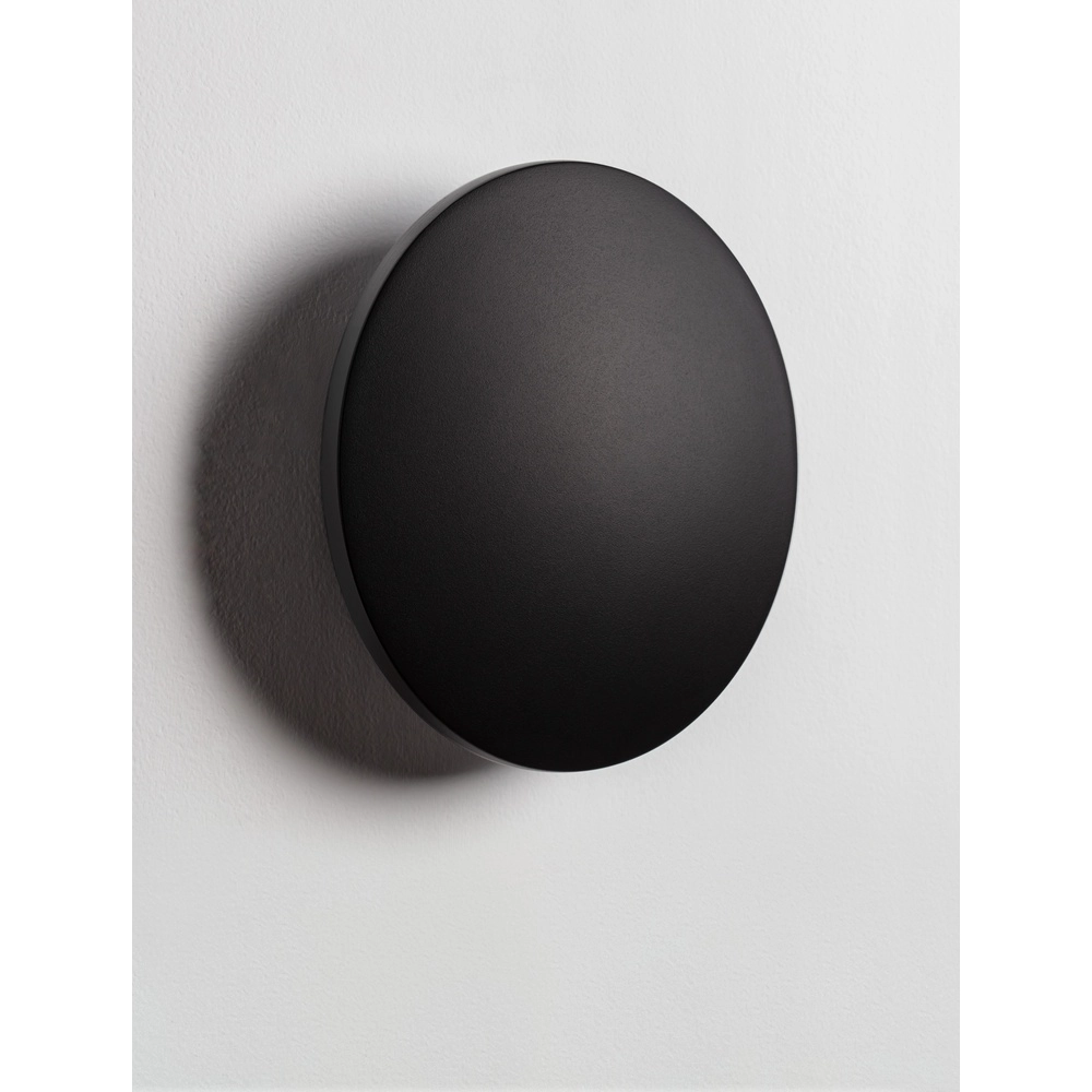 Ronde wandlamp Copper zwart Ø 18cm Lyora 5212017447340