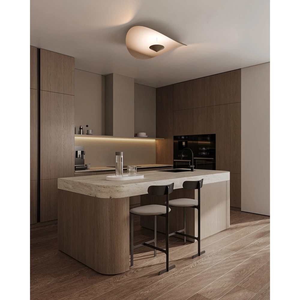 Deense plafondlamp Lente Ø90cm - zand Masterlight 8718121407173