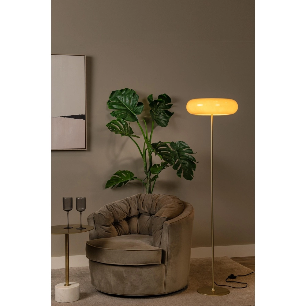 Vloerlamp Sentino Ø 40cm taupe Lucide 5411212106377