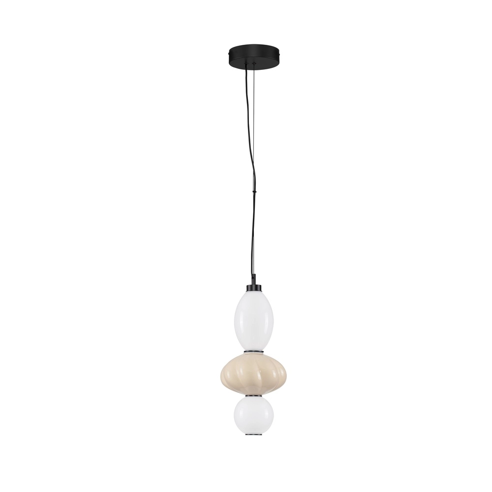 Hanglamp Oneta wit - beige