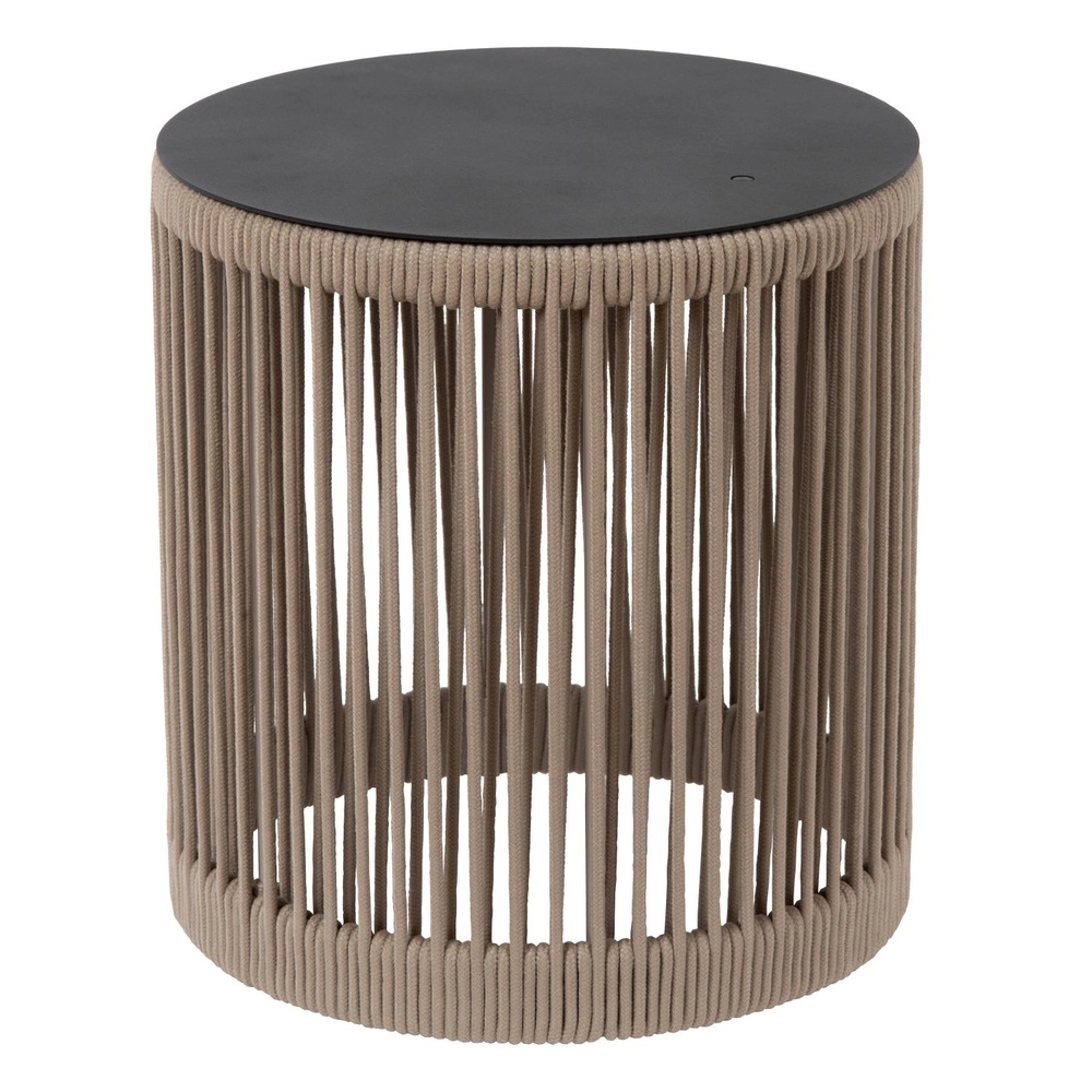 Oplaadbare vloerlamp Pingi taupe 36,5 x Ø 33,5cm